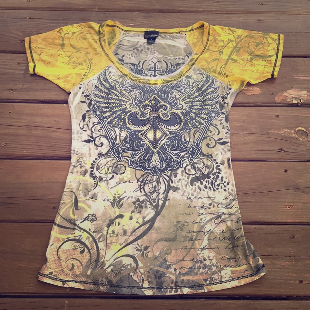 Daytrip rhinestone tee